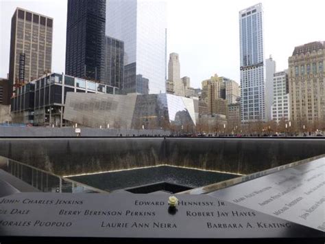 Reflecting Pool At The 911 Memorial Picture Of 911 Ground Zero Tour