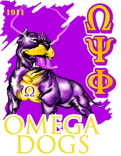 Omega Psi Phi Bulldog Png Machine Embroidery Designs And Svg Files
