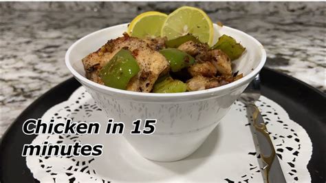 Chicken In 15 Minutes Pepper Garlic Chicken After Workout Protein