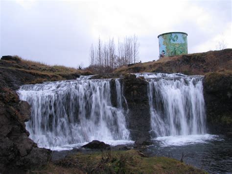 Iceland Waterfall Álafoss 2011 Image Abyss