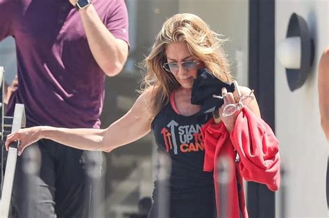 Jennifer Aniston 54 Spotted Leaving Gym After