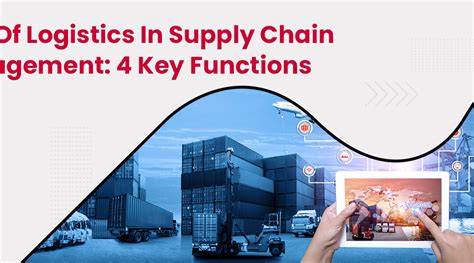 Logistics And Supply Chain Role Of Logistics In Supply Chain Management