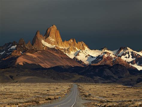 Mount Fitz Roy At Sunrise Patagonia Argentina Photograph By Dmitry