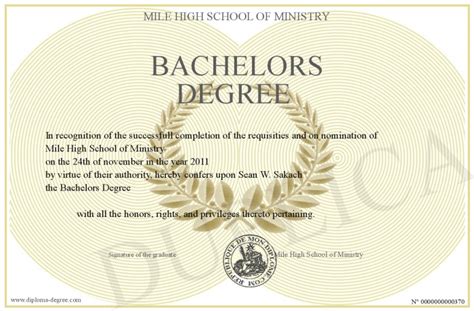 An academic degree awarded by a college or university to those who complete the undergraduate curriculum; Bachelors Degree