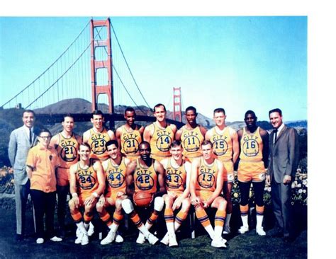 1964 San Francisco Warriors 8x10 Team Photo California Basketball Nba