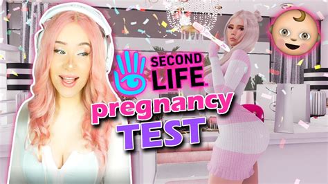 Am I Pregnant On Second Life Live Test Youtube