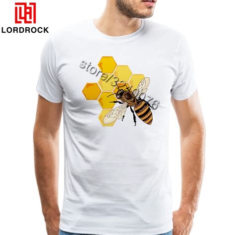 2018 Trend Men Save The Bees T Shirt Short Sleeves Insect T Shirt I