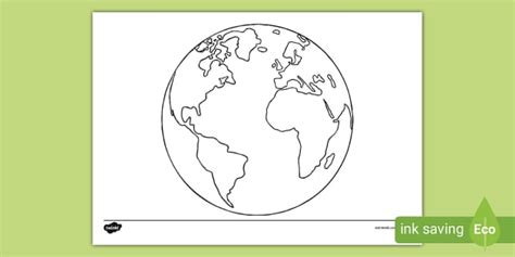 Free Planet Earth Colouring Page Colouring Sheets Twinkl