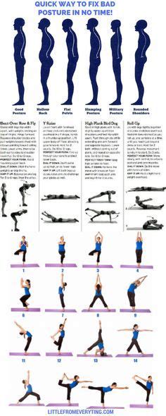 How To Fix Posture Exercises Good Posture Vs Bad Posture