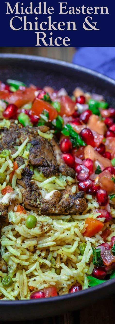 It is a great recipe that has been passed down among family and family friends. Middle Eastern Chicken and Rice | The Mediterranean Dish. Simple, comforting, one-pot chicke ...