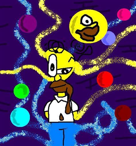 Abstract Homer Simpson By Blackscratchedcat On Deviantart