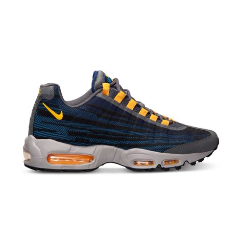 Nike Mens Air Max 95 Jcrd Running Sneakers From Finish Line In Blue For
