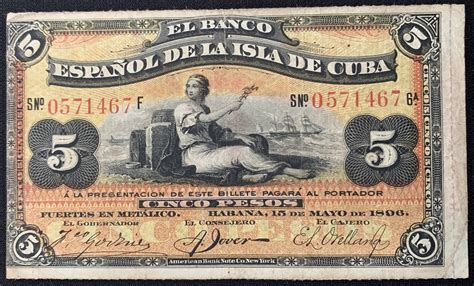 Wts Large Lot Of Cuban Banknotes 1876 1980s Price List Inside