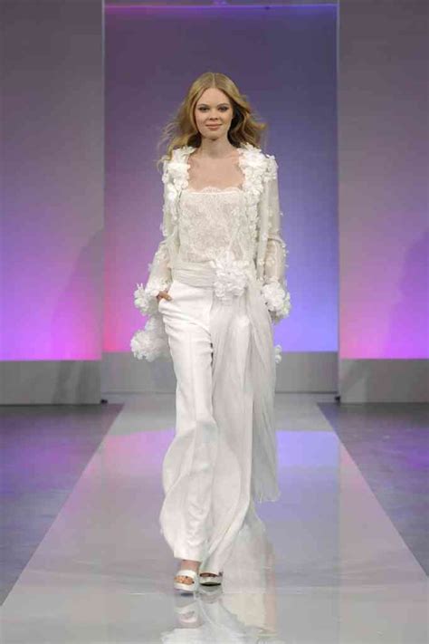 Bridal Fashion Week Sneak Peek Cymbeline Two Piece Wedding Dress