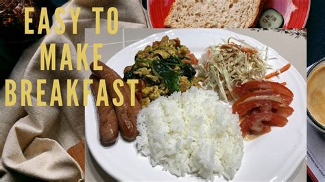 How To Make An Easy And Yummy Breakfast Youtube