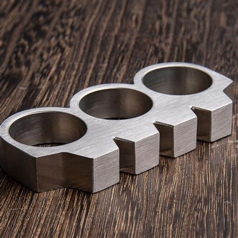 Brass Knuckles Paperweight Cakra Edc Gadgets