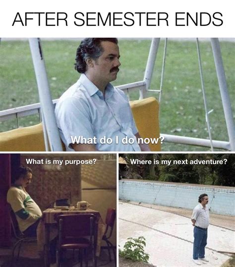 After Semester Ends Rmemes