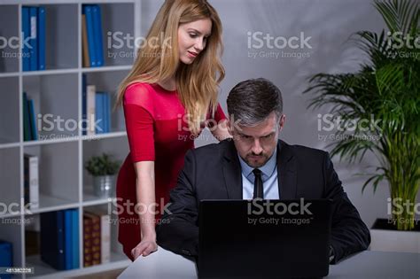 Sexy Secretary Seducing Her Boss Stock Photo More Pictures Of 2015