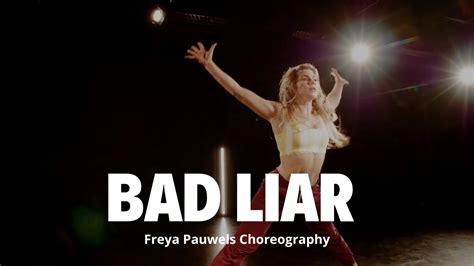 Bad Liar Imagine Dragons⎢freya Pauwels Choreography Youtube
