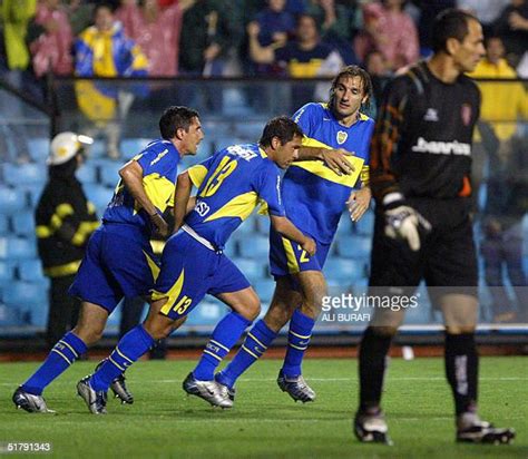 Boca Juniors Rolando Schiavi Photos And Premium High Res Pictures