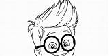 Coloring Pages Sherman Peabody Mr sketch template