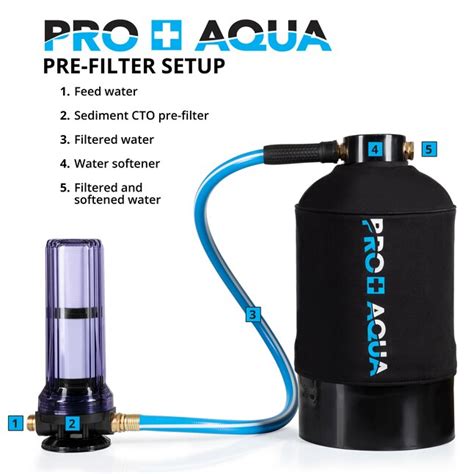 Proaqua Travel Series 16000 Grain Water Softener And Conditioner In