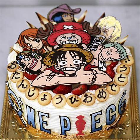 One Piece Cake Design One Piece Anime Cake Birthday Cake