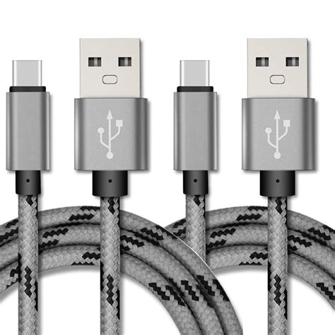 Usb Type C Cable Fast Charging 2 Pack 10ft Borz Usb A To Usb C