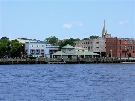 Wilmington Nc View Of Downtown Wilmington Nc And The Cap Flickr