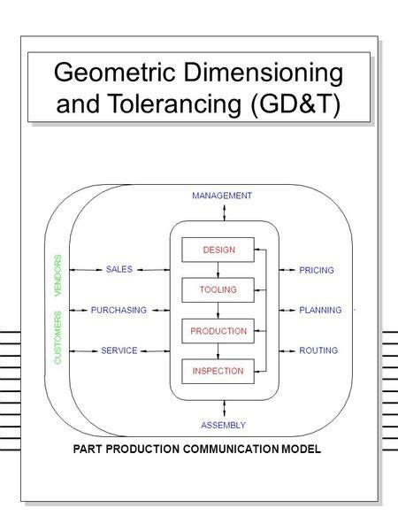 Geometric Dimensioning And Tolerancing Gdandt Title Block