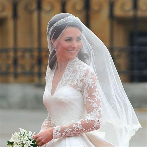 See Kate Middletons Barely Photographed Second Wedding Dress