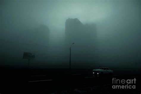 A City Shrouded In Fog By Stas Muhin