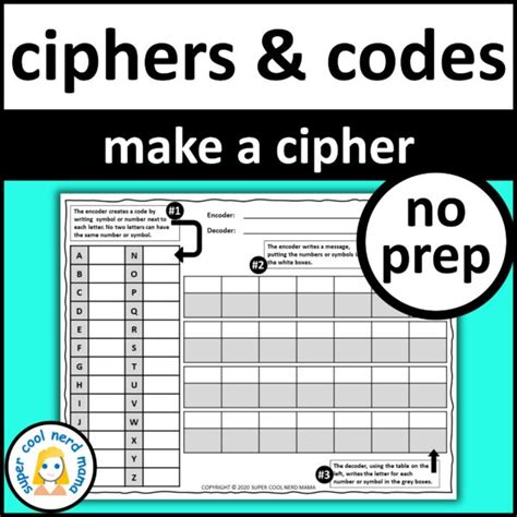 Make A Cipher Made By Teachers