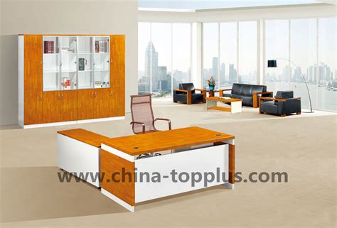 Modern Wooden Office Desk L Shape Manager Table Furniture Xl 166