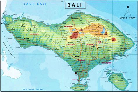Peta Tempat Wisata Di Bali Tempat Wisata Indonesia