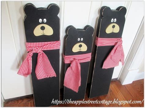 The 3 Little Bears Using Pallet Wood Or Fence Boards