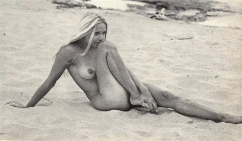 Alone At The Beach Czech Actress Alena Penz Nudes Nude Beach Nude