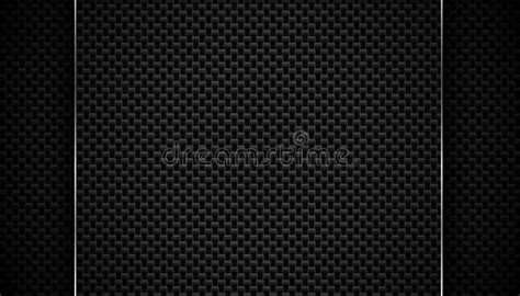 Black Carbon Fiber Texture Background Stock Vector Illustration Of