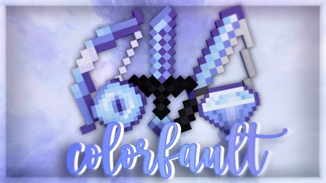 Colorfault 16x Pastel Pvp Texture Pack Release Solo Bedwars Youtube