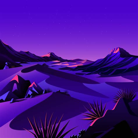 Download Macos Big Sur Purple Desert Wallpaper