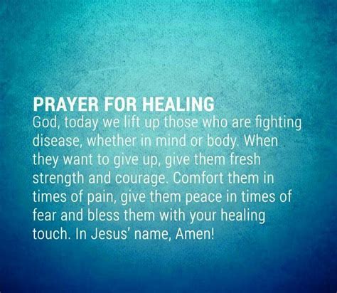 50 Healing Prayer Quotes To Comfort You Inspiraquotes