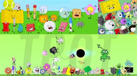 All Teams BFDI BFB TPOT YouTube