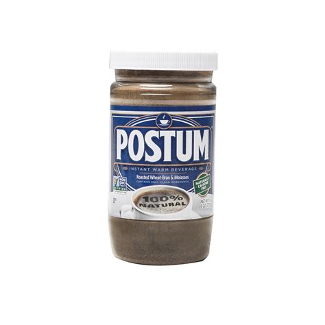 - POSTUM: Roasted Wheat Bran & Molasses Original Substitute Coffee, 8