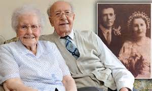 britain s oldest couple celebrate 75th wedding anniversary daily mail online
