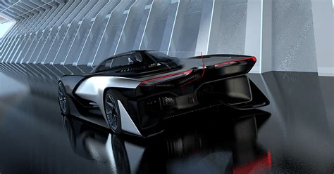 Faraday Futures Racecar Concept Packs 1000 Horsepower Automotive