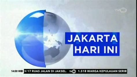 Tvri Jakarta Station Id News Jakarta Hari Ini Intro Headlines 14