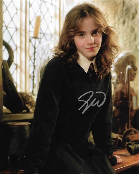 EMMA WATSON Harry Potter Autographed 8 X 10 Signed Photo COA In 2022