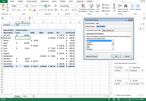Pivot Table How To Use Pivot Tables In Excel Ionos