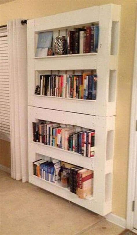 Pots and pans can be difficult to store in a. 25 Beautiful Cheap Pallet DIY Storage Projects to Realize ...