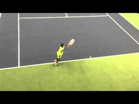 Years Old Tennis Prodigy Carel Ngounoue YouTube